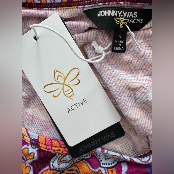 🆕 Johnny Was Paisley Long Sleeve Top in Purple & Pink - Picture 8 of 11